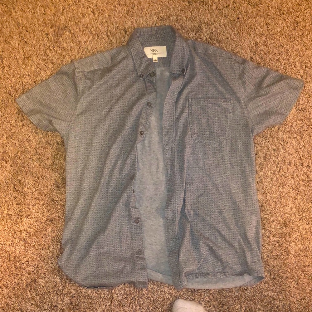 WRK Short Sleeve Button Down